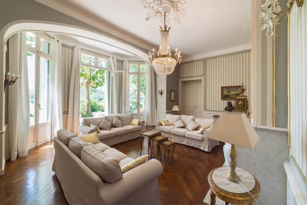 chateau malmont villeneuvette salon